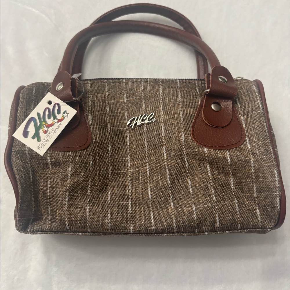 Little Girl’s Hollywood Color Company Brown  Purse NWT